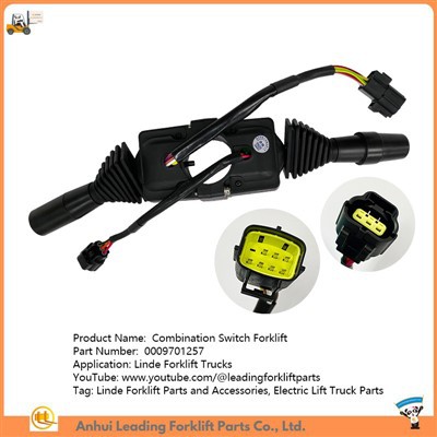 Šakinio krautuvo derinio jungiklis|Elektrinio kėlimo sunkvežimio dalys|„Linde Forklift“ dalys ir priedai|0009701257