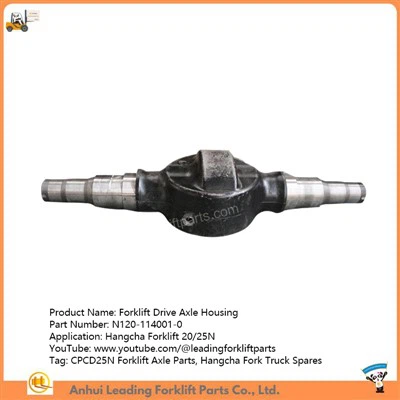 Šakinio krautuvo varančiosios ašies korpusas