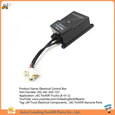 Šakinio krautuvo elektrinis valdymo blokas