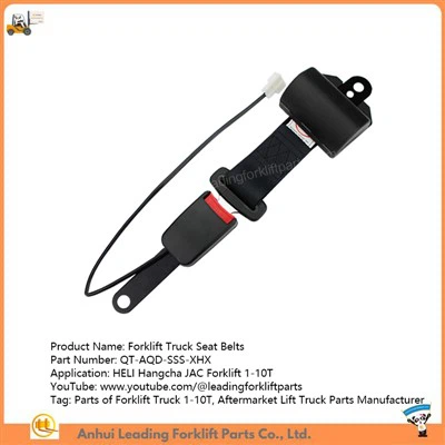 Šakinio krautuvo saugos diržas