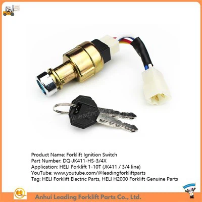 Šakinio krautuvo paleidimo jungiklis